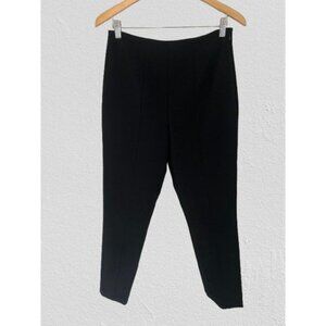 Alexander Wang Black Pants Ponte Zip-Site Leggings Size 8